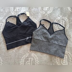 PINK sports bras bundle (S) NWT